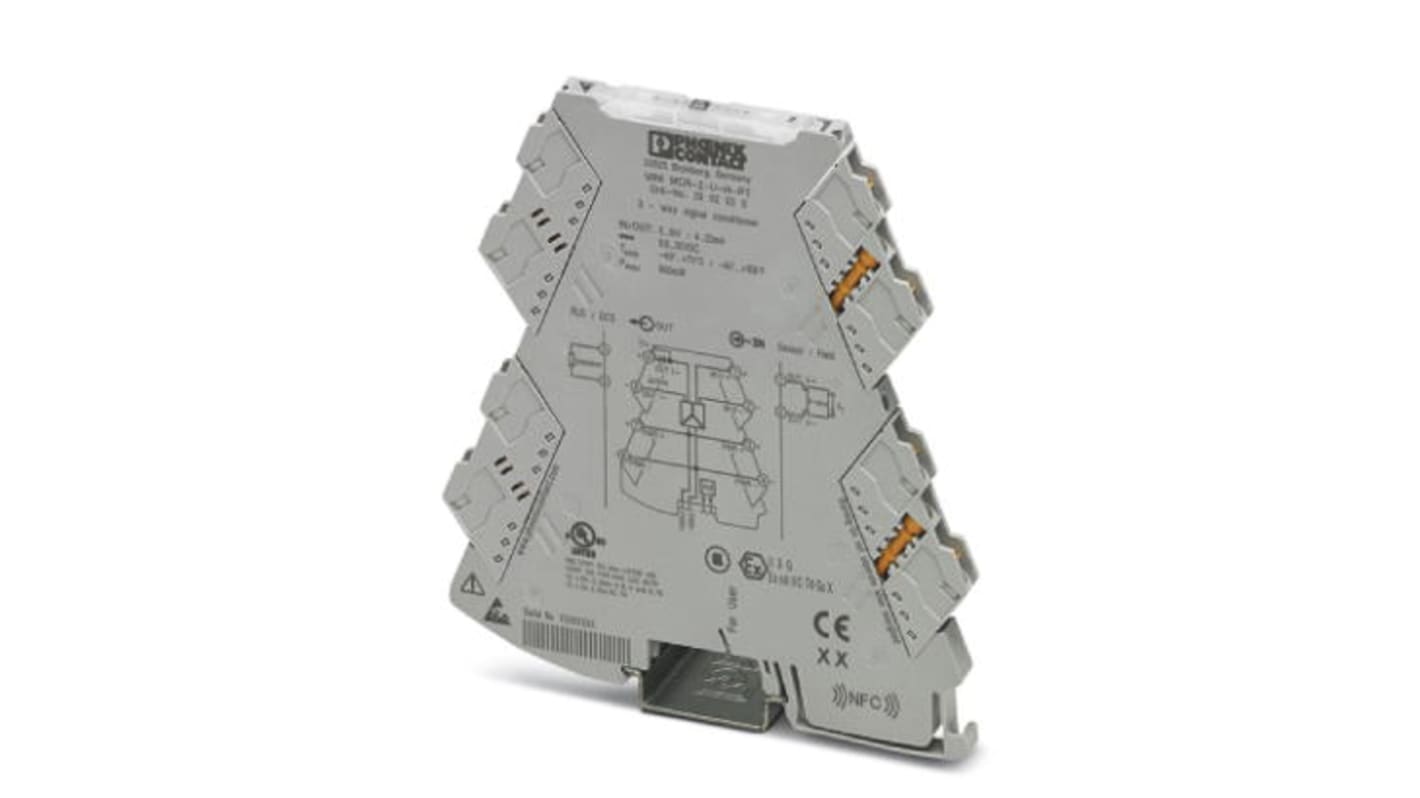 Phoenix Contact MINI MCR Signalwandler, Signalwandler 9.6 → 30V dc, Spannung 0 → 10V dc EIN / Strom 4