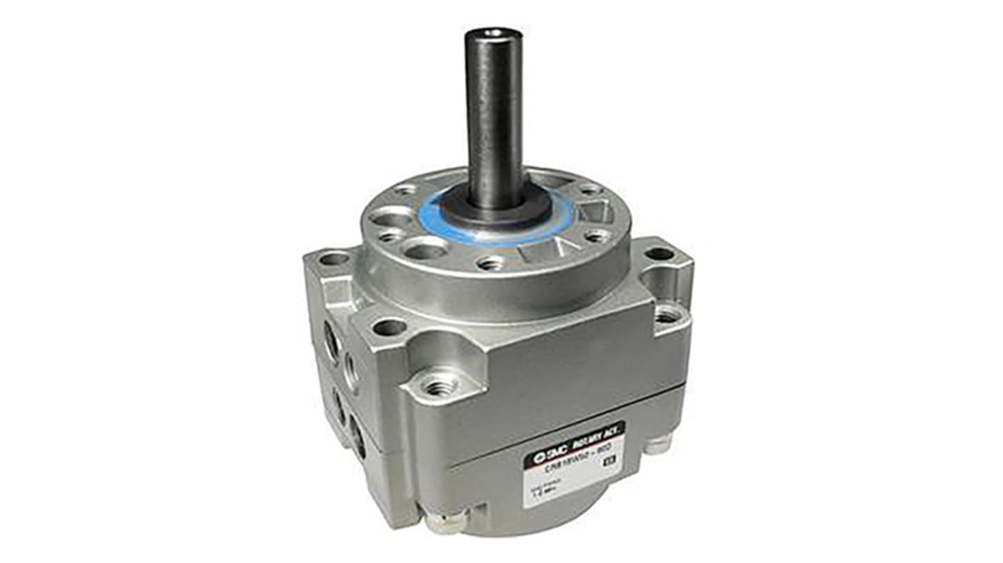 SMC CRB1 Series 1 MPa Double Action Pneumatic Rotary Actuator, 90° Rotary Angle, 50mm Bore