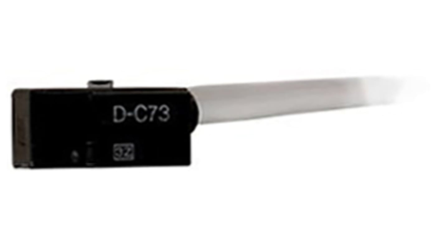 SMC Reed Pneumatic Position Detector, IP67, D-A73, with LED indicator