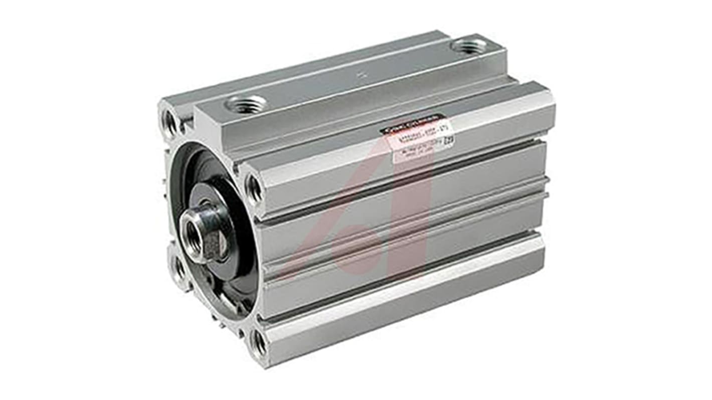 SMC NCQ2 Pneumatik-Kompaktzylinder doppeltwirkend, Bohrung Ø 12mm / Hub 10mm, bis 145 psi