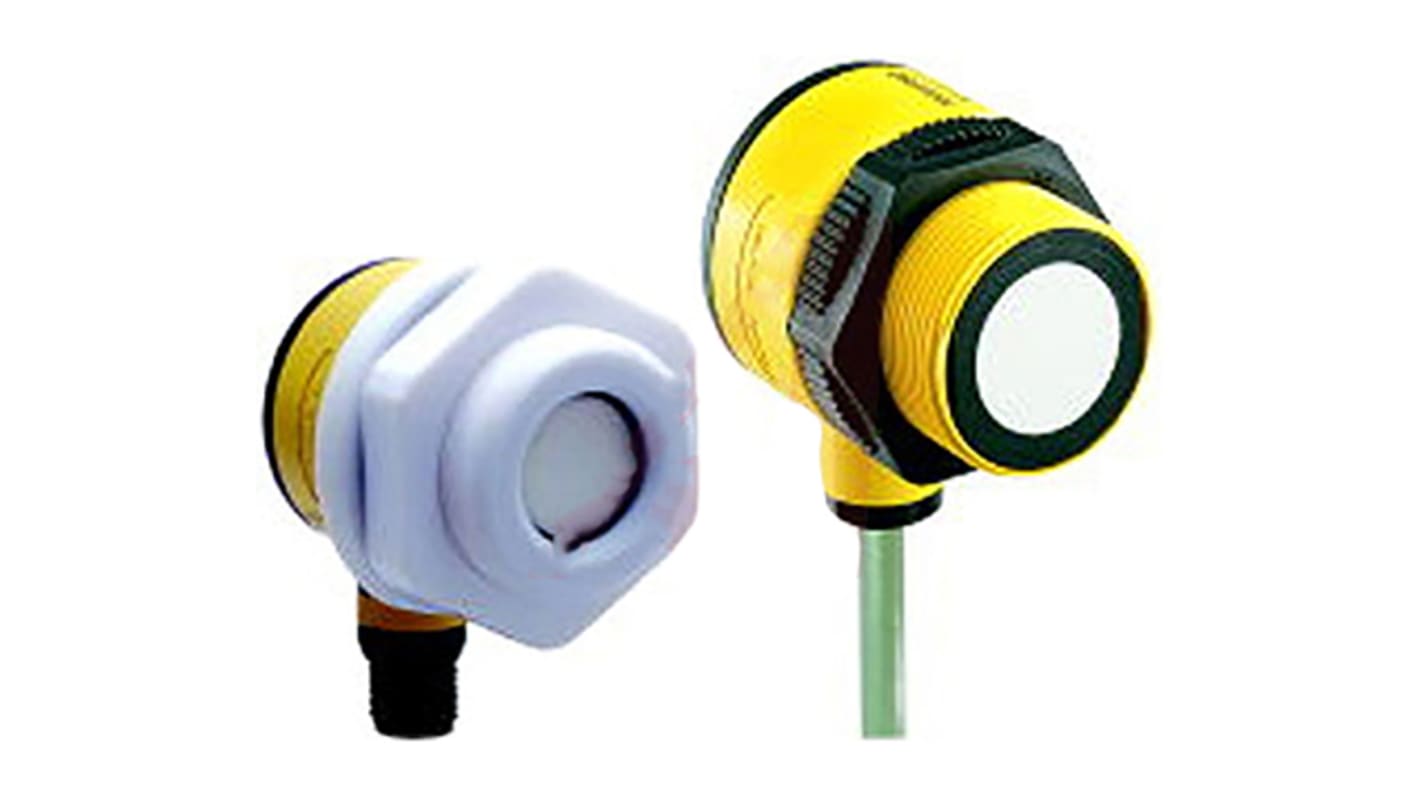 Banner Ultrasonic Barrel-Style Proximity Sensor, M30 x 1.5, 150 → 1000 mm Detection, Analogue, PNP Output, 15