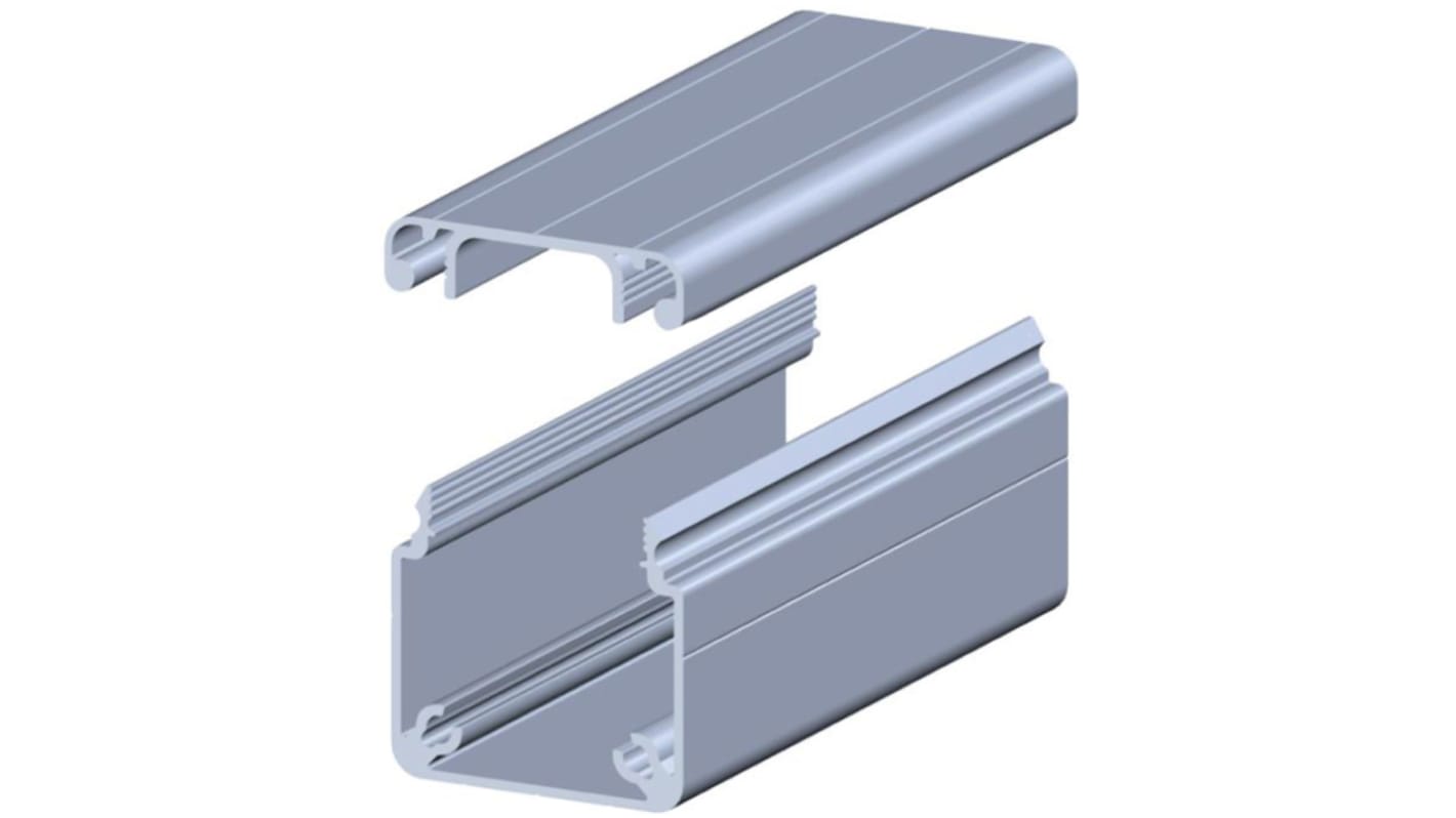 RS PRO Struktursystem-Kabelmanagement, RS Structural System, L. 2m, Passende Nutgröße 8mm, Passende Strebenprofil