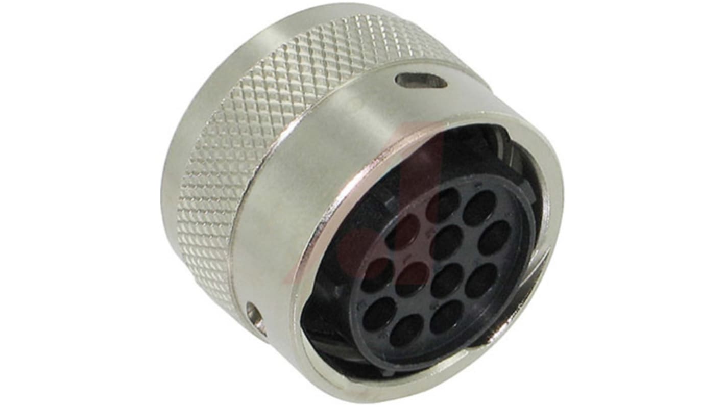 Souriau Circular Connector, 12 Contacts, Cable Mount, Socket, Female, IP65, UTG Series