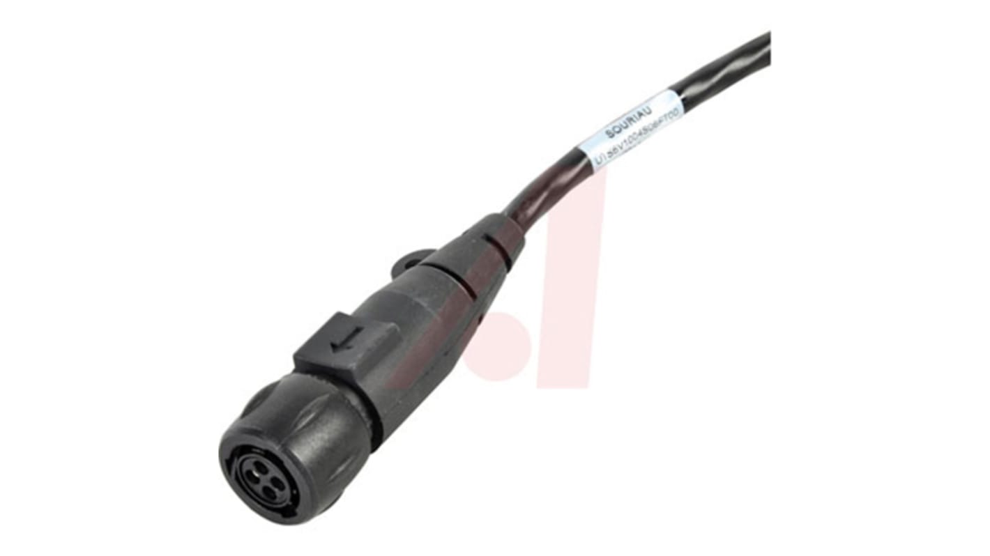 Souriau Sensor Actuator Cable, 1.8m