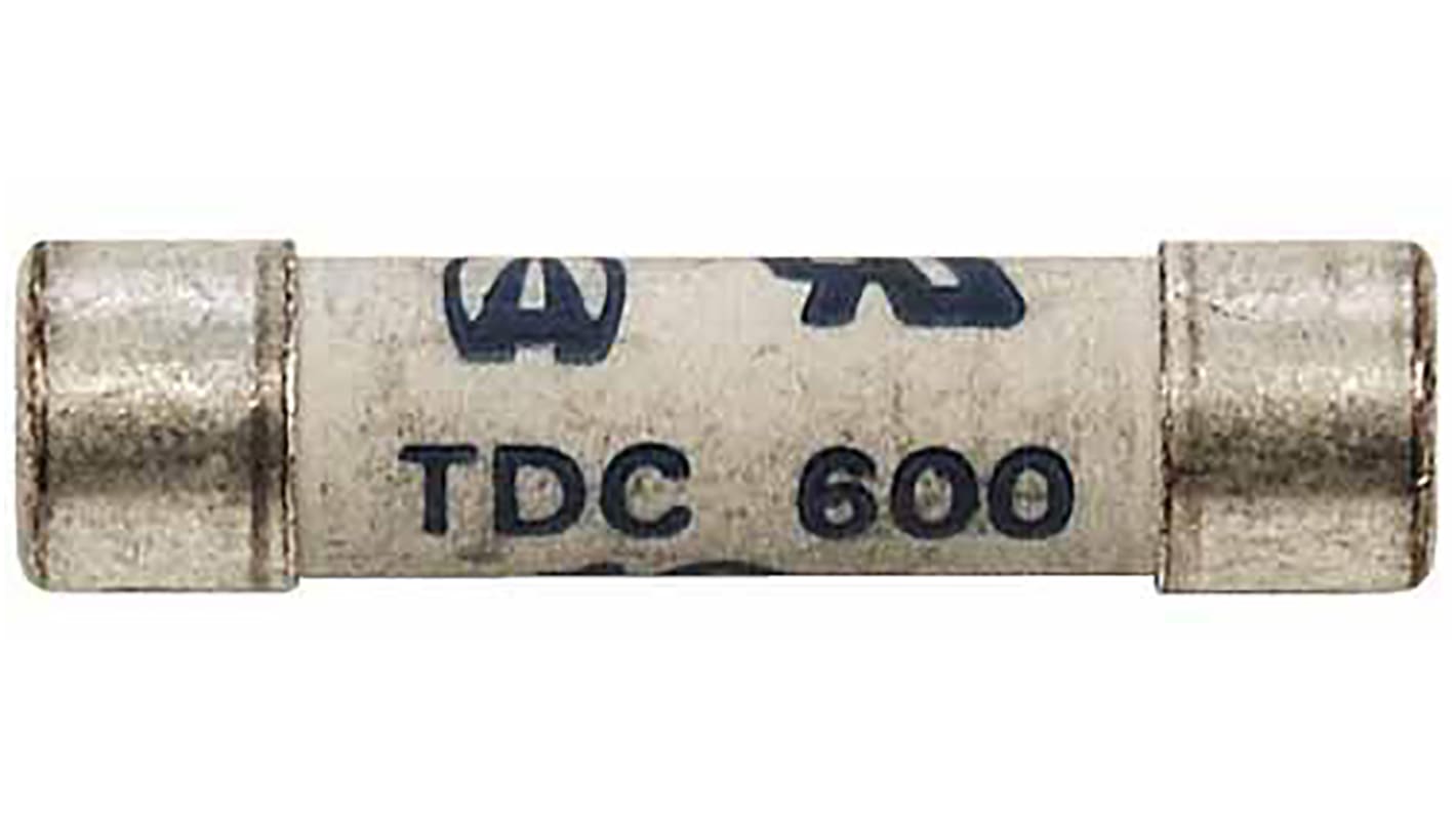 Eaton Bussmann Series 10A F Ceramic Cartridge Fuse, 6.3 x 25mm