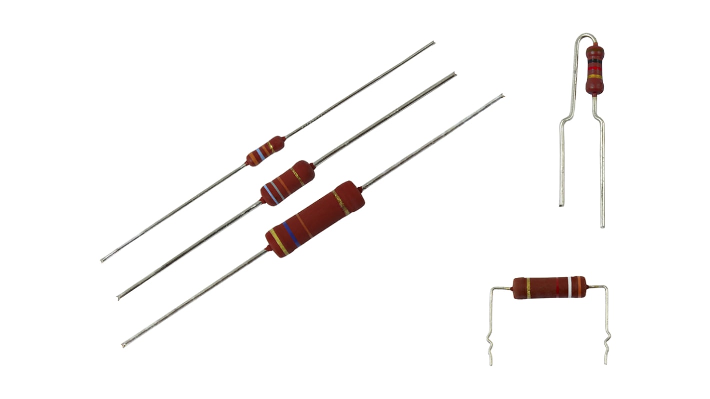 Vishay 100Ω Metal Film Resistor 1W ±5% PR01000101000JR500