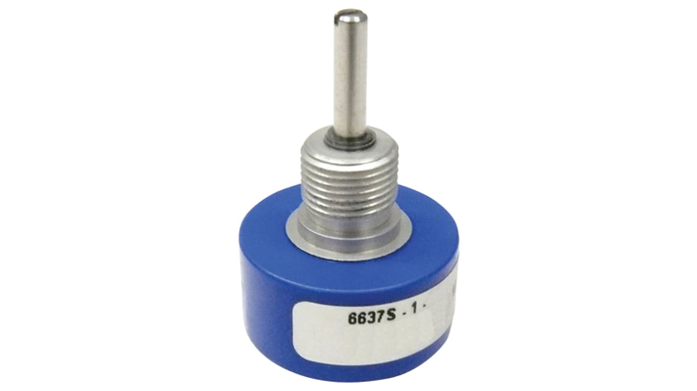 Potentiomètre Rotatif Bourns 6637, 10kΩ max, Continu tours , Ø axe 3,18 mm, Montage sur douille