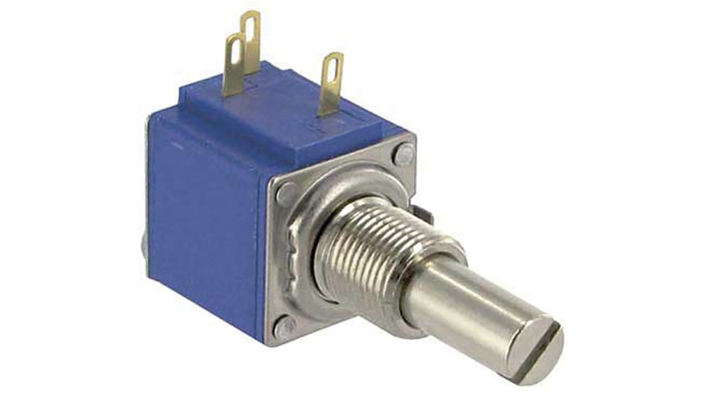 Bourns 84, Schraubmontage 10-Gang  Dreh Potentiometer 10kΩ ±5% / 1W , Schaft-Ø 6,35 mm