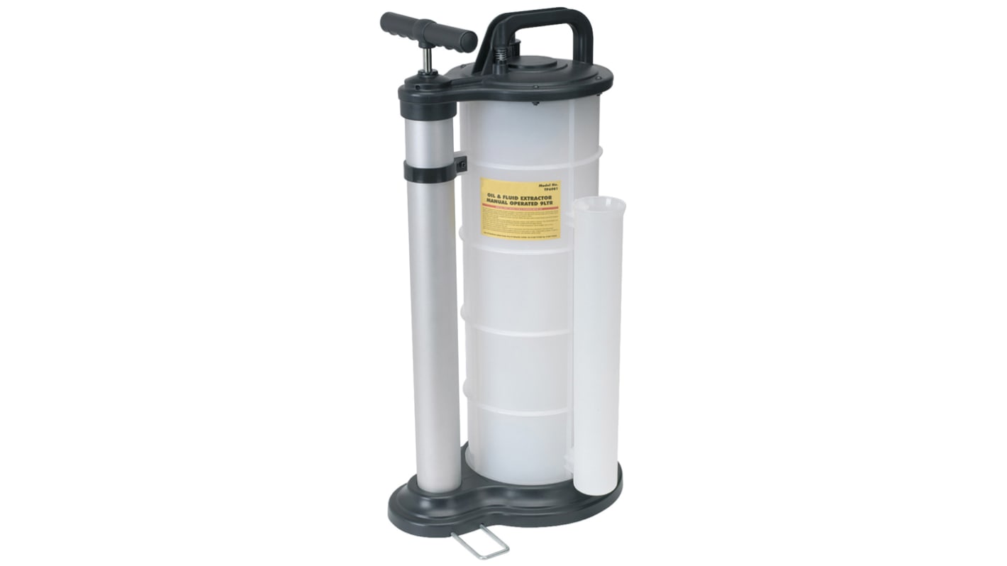 Pompe à vide d'extraction d'huile Plastique RS PRO, 9L