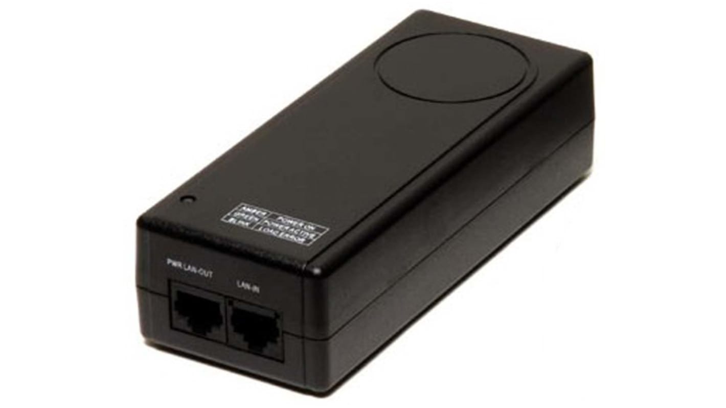 SL POWER AULT PoE Injektor 100 → 250V ac Input / 56V Output, 710mA 1 Port 40W, Tisch 133mm L. 54mm B. 36mm T.