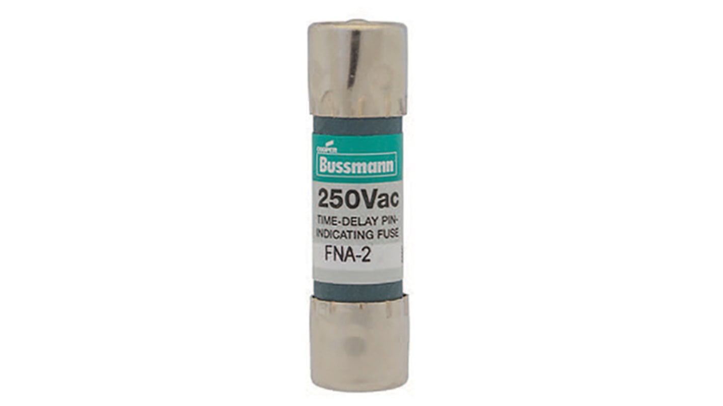 Eaton Bussmann Series Non Resettable Fuse 2A, 125V ac