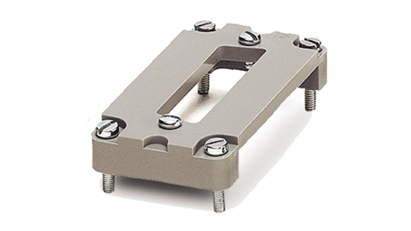 Phoenix Contact Adapter Plate, HEAVYCON B10 Series , For Use With Heavy Duty Power Connectors