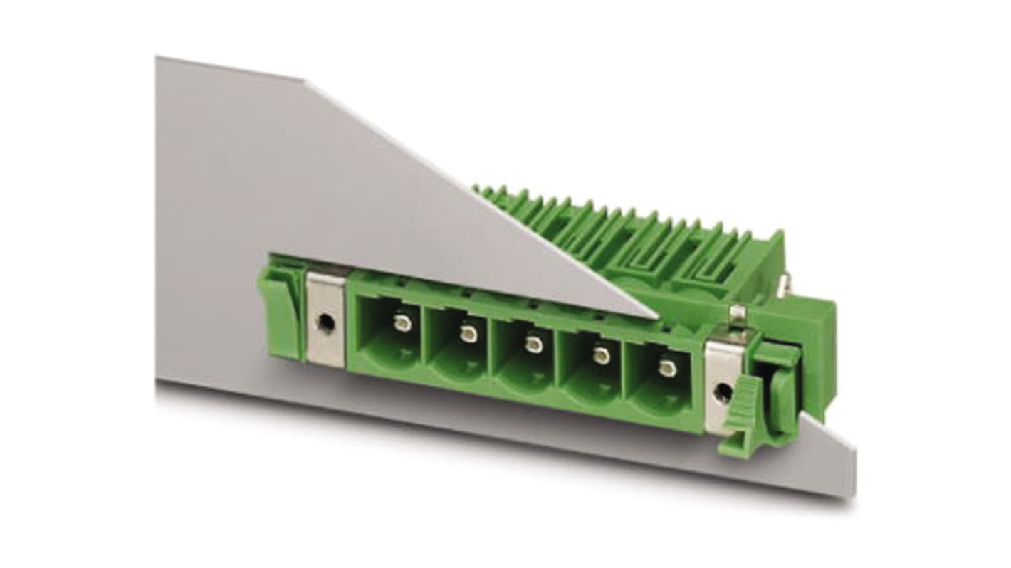 Borne enchufable para PCB Phoenix Contact COMBICON Power, 76.0A, 1,0 kV, , Terminación soldada