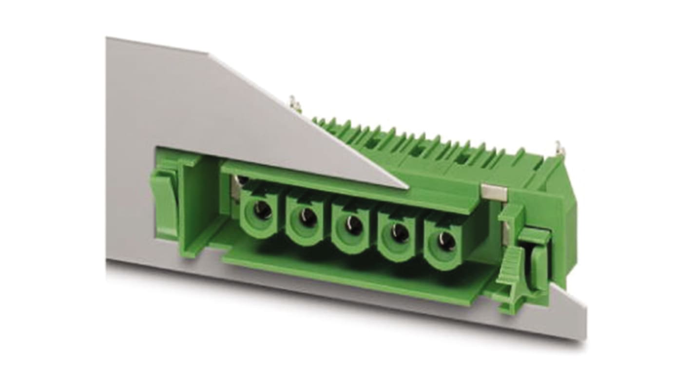 Borne enchufable para PCB Phoenix Contact COMBICON Power, 76.0A, 1,0 kV, , Terminación soldada