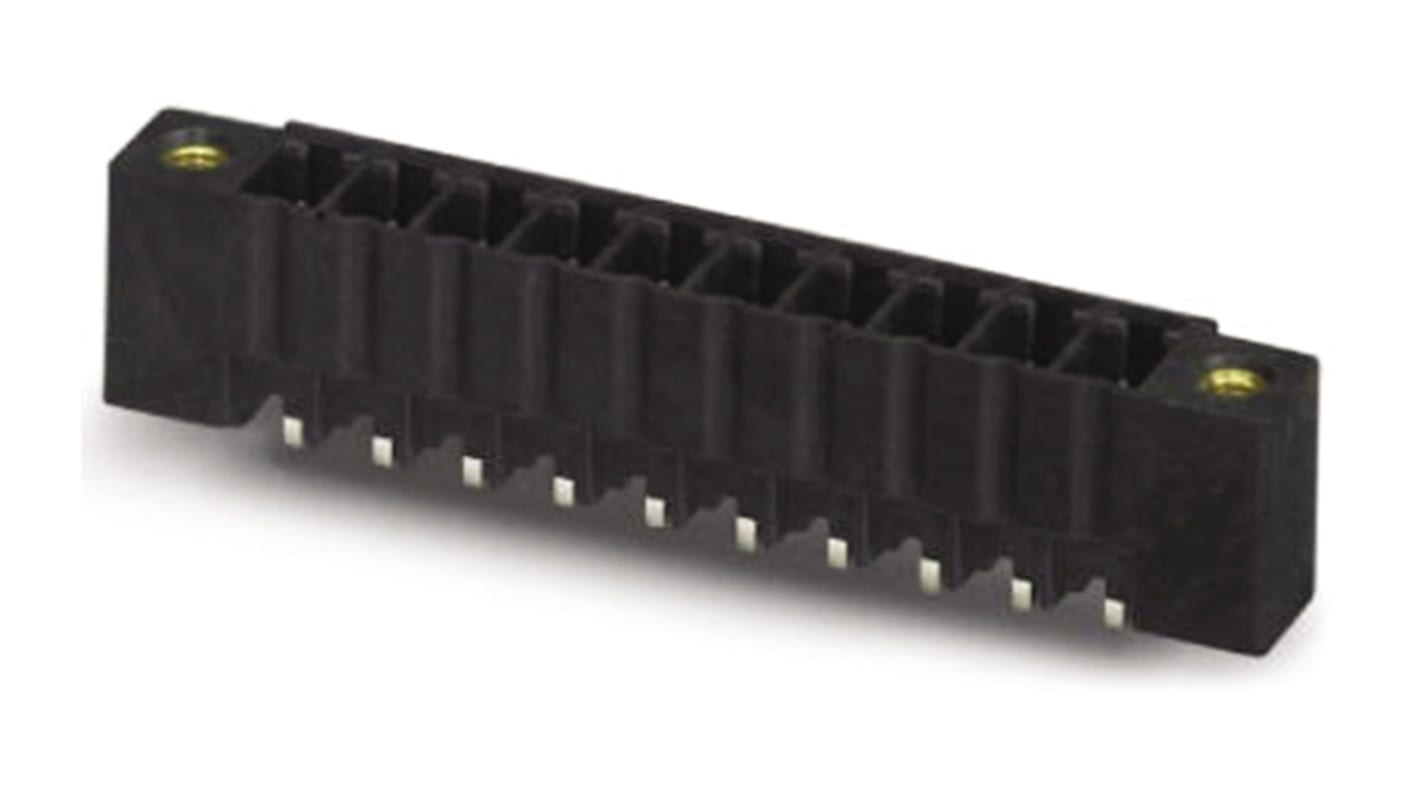 Phoenix Contact 3.81mm Pitch 3 Way Pluggable Terminal Block, Header, Solder Termination