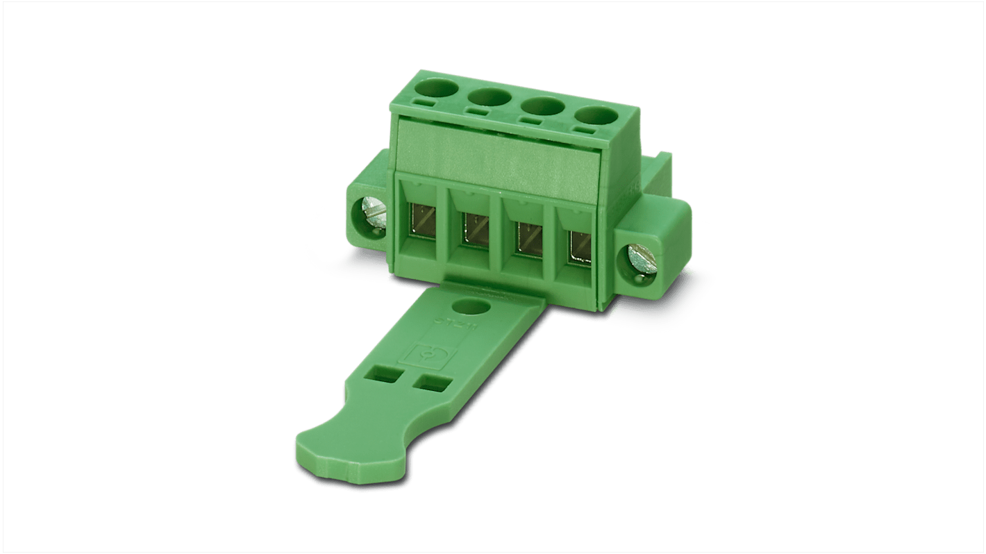 Phoenix Contact 5.08mm Pitch 12 Way Pluggable Terminal Block, Plug, Screw Termination