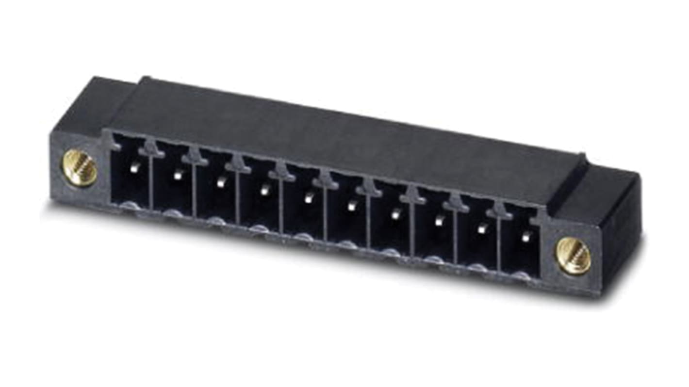 1789203 | Phoenix Contact 3.5mm Pitch 4 Way Right Angle Pluggable ...