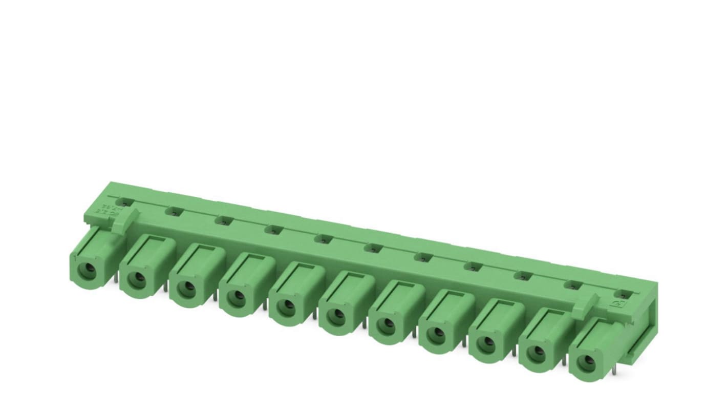 1745878 Phoenix Contact 7.62mm Pitch 11 Way Right Angle Pluggable