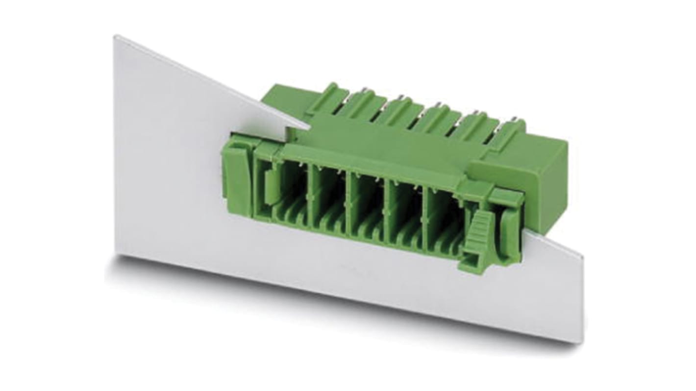 Phoenix Contact DFK-PCV 5/ 3-G-7.62 Series PCB Header, 3 Contact(s), 7.62mm Pitch, Shrouded