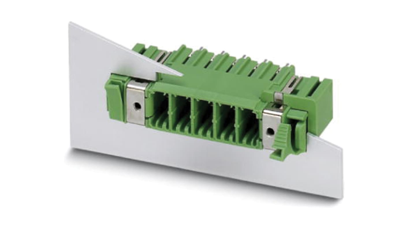 Phoenix Contact DFK-PCV 5/11-GF-7.62 Series PCB Header, 11 Contact(s), 7.62mm Pitch, Shrouded