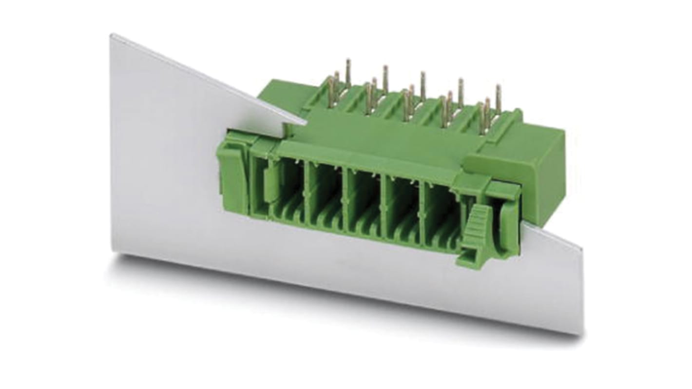 Phoenix Contact DFK-PC 5/ 3-GU-7.62 Series PCB Header, 3 Contact(s), 7.62mm Pitch, Shrouded