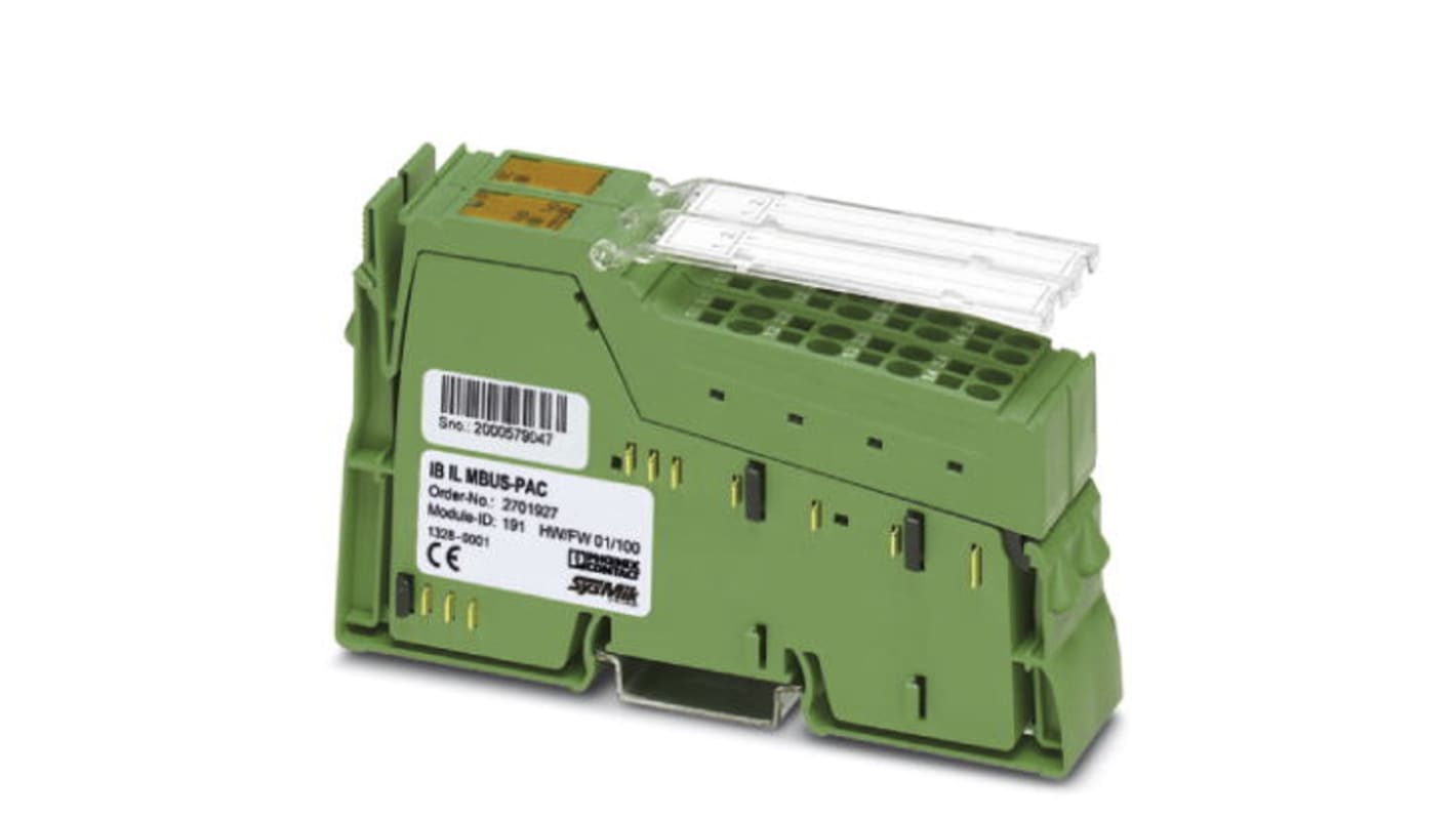 Moduł PLC We/Wy Phoenix Contact Moduł PLC We/Wy IB IL 24 DI 16-2MBD-PAC 2701927 119.8 x 24.4 x 71.5 mm