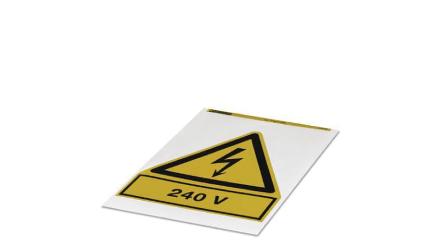 Phoenix Contact Adhesive Pre-Printed Label. Quantity: 1