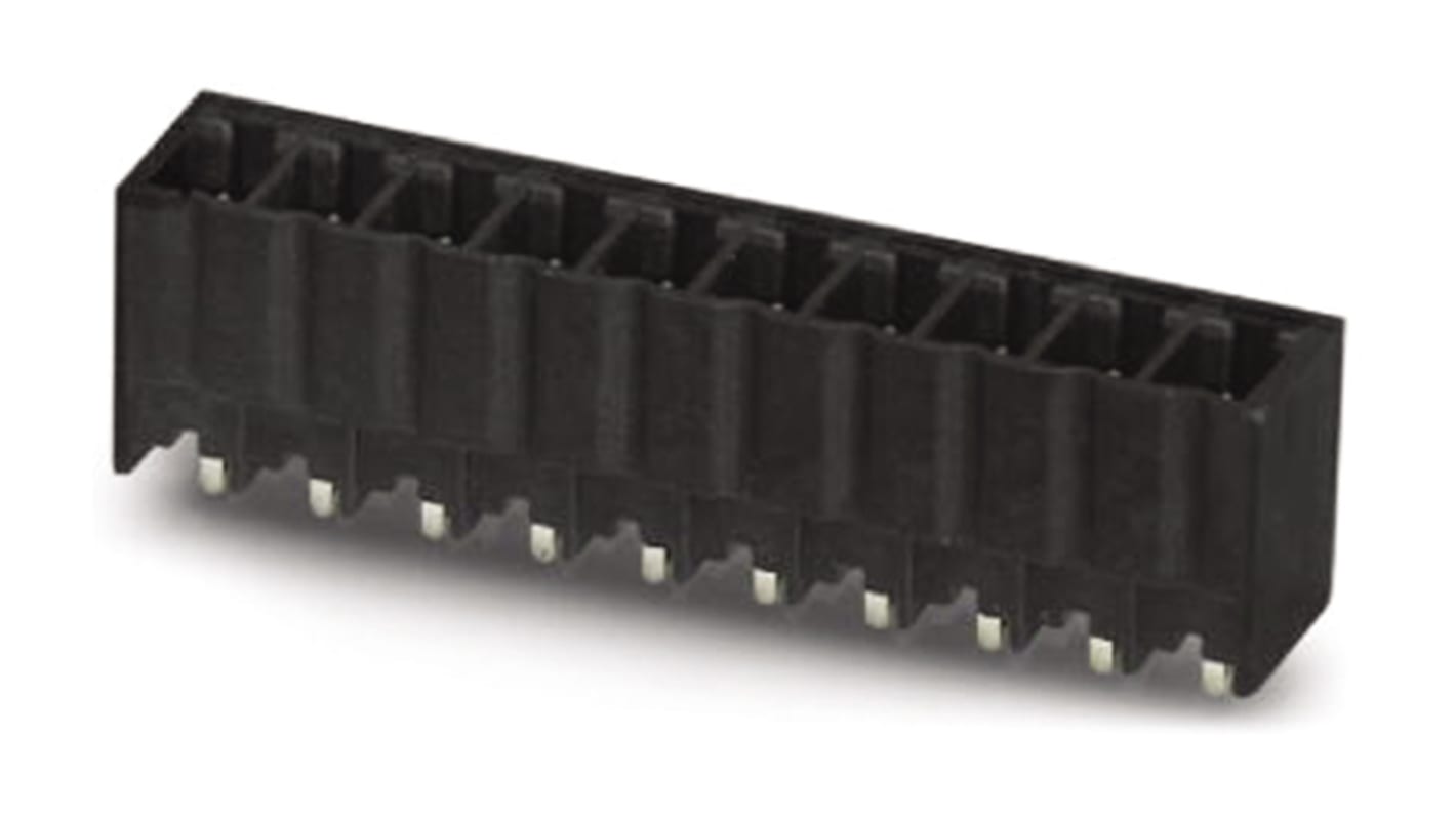 Borne enchufable para PCB Phoenix Contact serie MCV 1.5/ 8-G-3.5 P14 THR de 8 vías, paso 3.5mm, para soldar