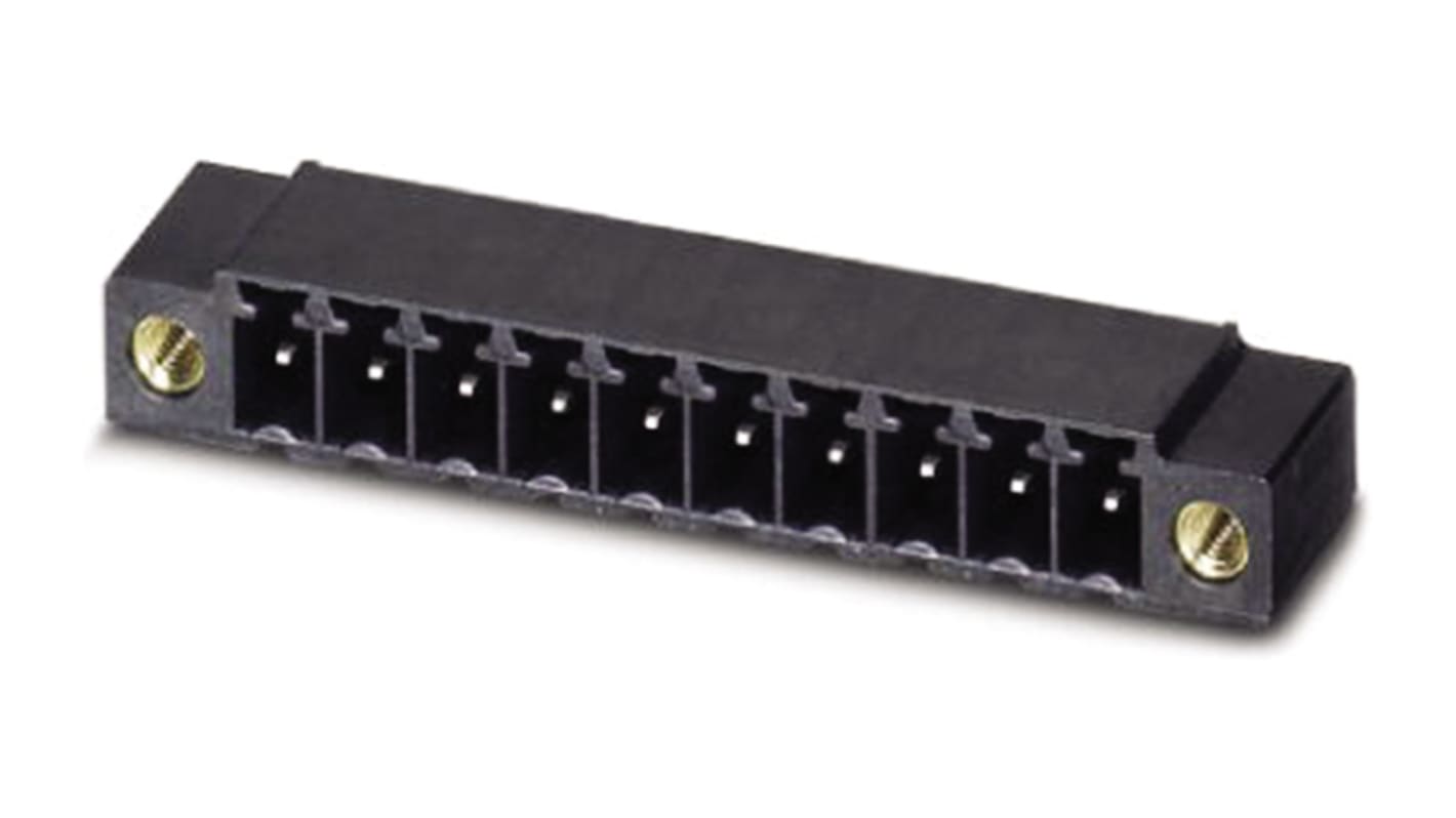 Phoenix Contact 3.81mm Pitch 6 Way Pluggable Terminal Block, Header, Solder Termination