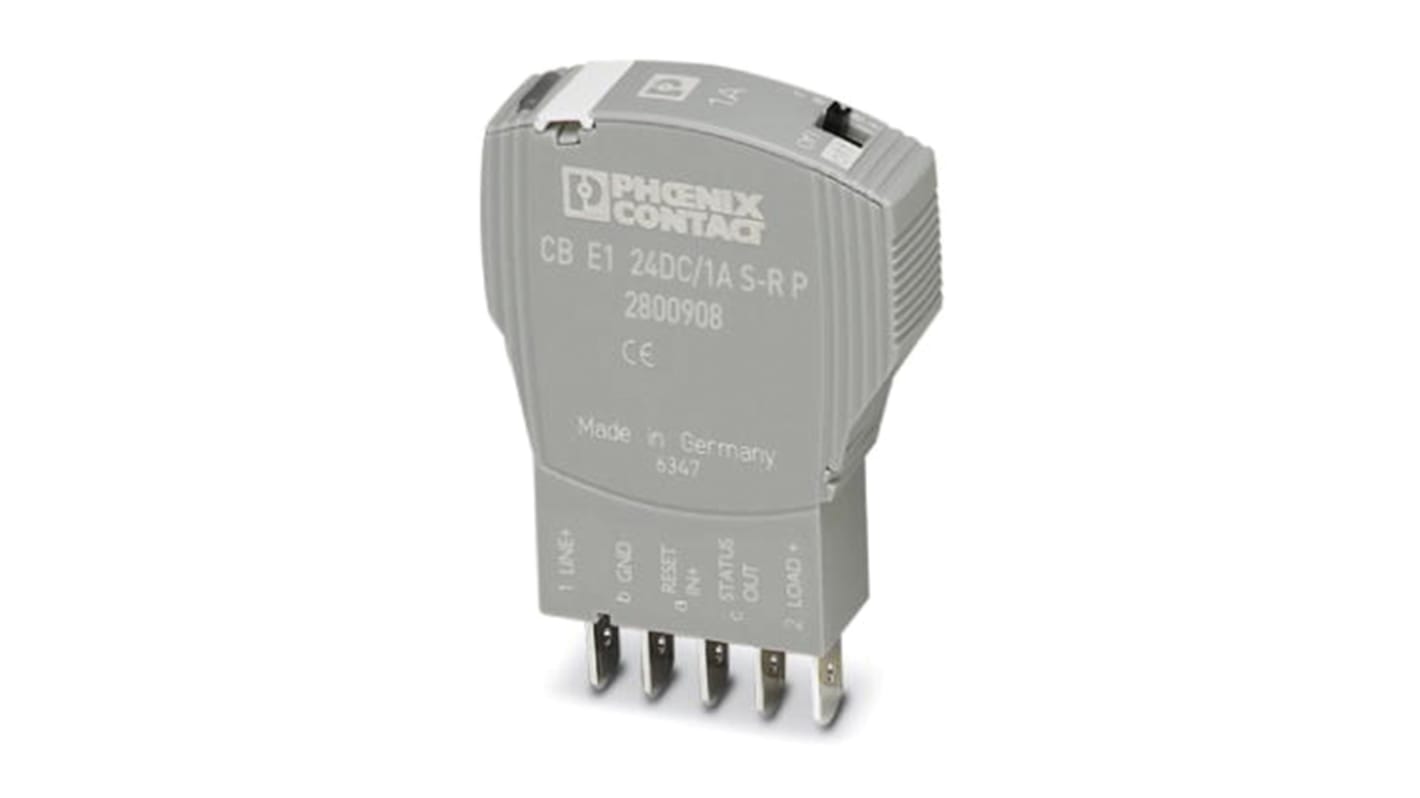 Disjoncteur électronique Phoenix Contact, 8A, 24V, Elément de base, CB E1