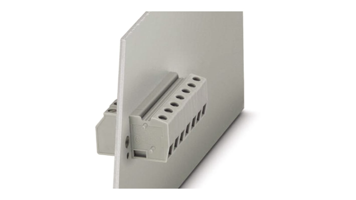 Phoenix Contact HDFK 4/Z Series Feed Through Terminal Block, 1-Row, Screw Termination