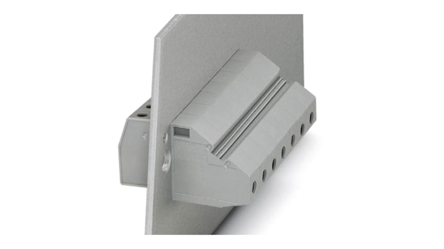 Phoenix Contact HDFKV10/Z Series Feed Through Terminal Block, 2-Contact, 1-Row, Screw Termination