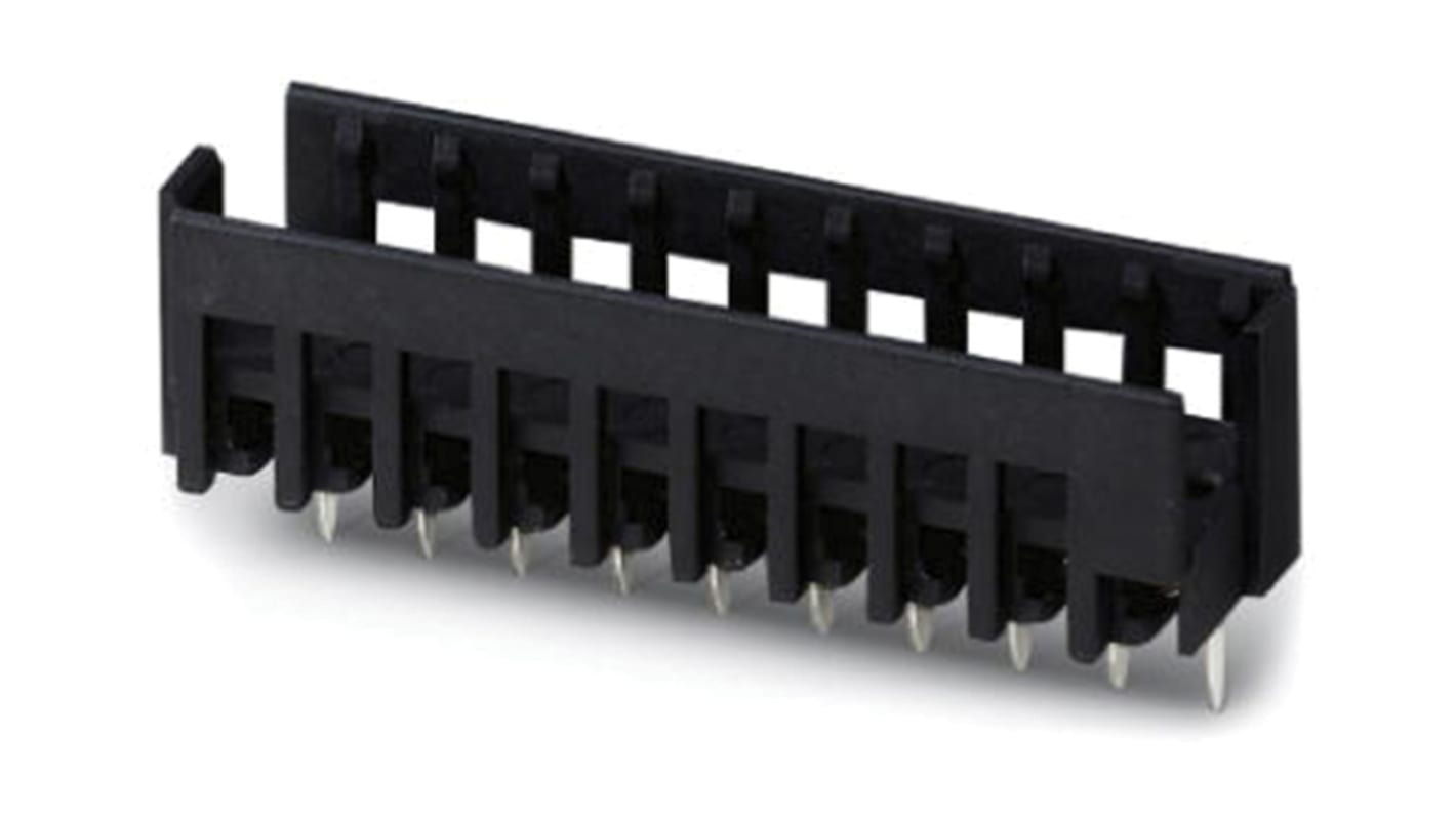 Phoenix Contact 3.5mm Pitch 11 Way Pluggable Terminal Block, Header, Through Hole, Solder Termination