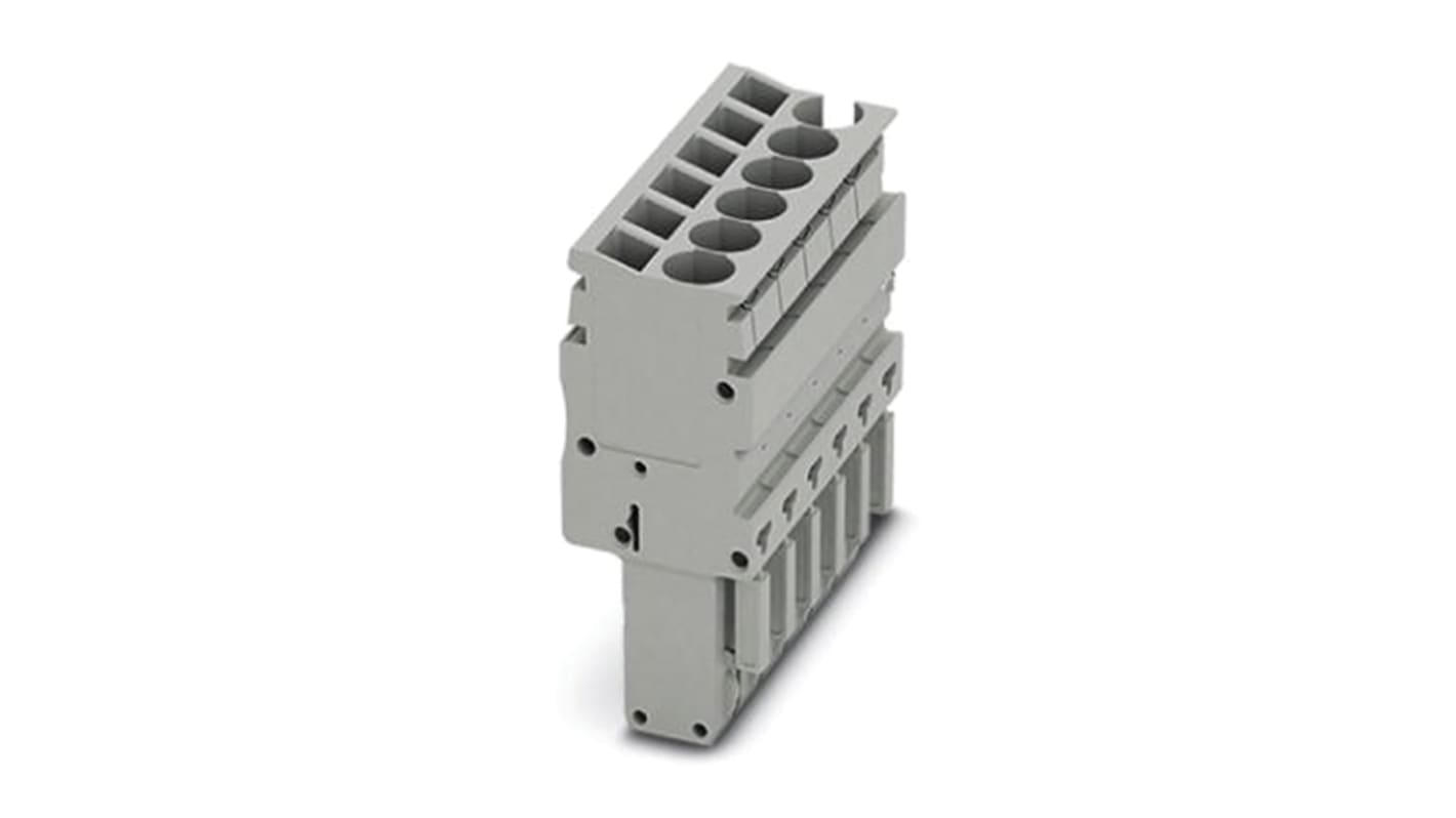 Phoenix Contact 11 Way Pluggable Terminal Block, Plug, Spring Cage Termination