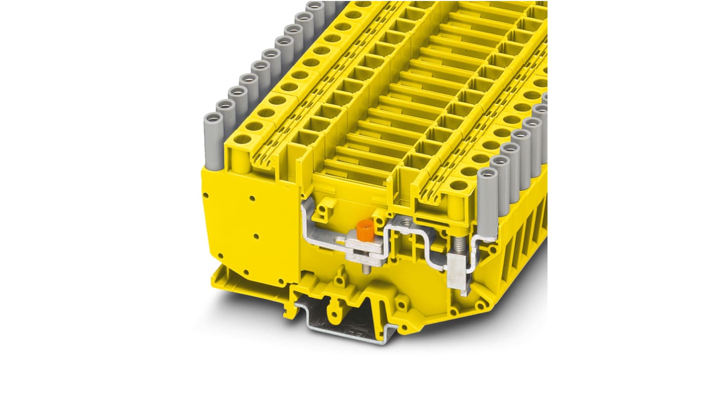 3070517 | Phoenix Contact URTK/SP YE Series Yellow Disconnect Terminal ...