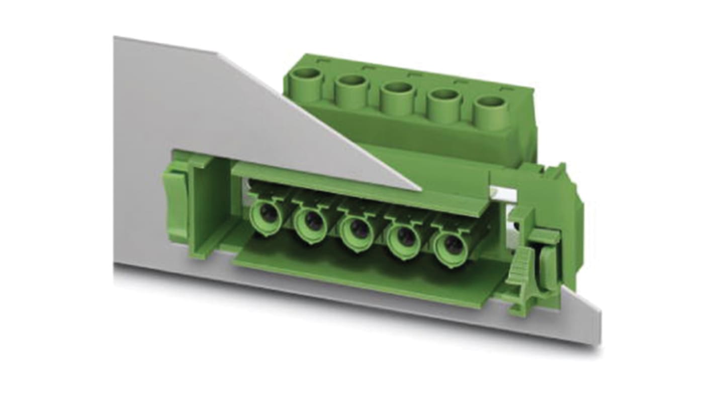 Phoenix Contact DFK-IPC 16/ 5-STF-10.16 Series IDC Connector, 5-Contact, 10.16mm Pitch, Screw Termination