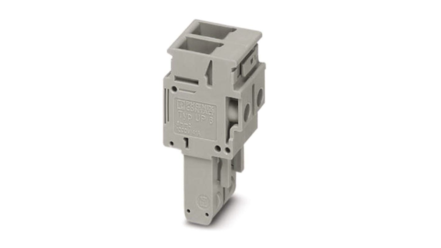 Phoenix Contact 2 Way Pluggable Terminal Block, Plug, Screw Termination