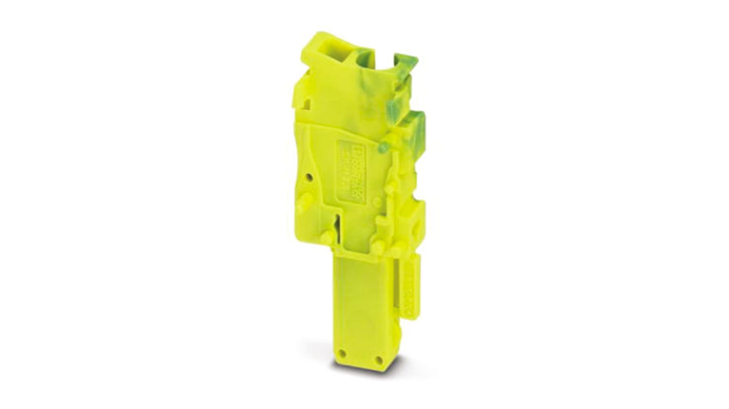 Phoenix Contact 1 Way Pluggable Terminal Block, Plug, Free Hanging (In Line), Screwless Termination