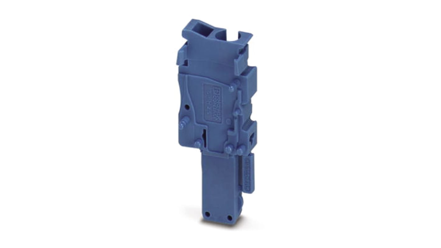 Phoenix Contact 1 Way Pluggable Terminal Block, Plug, Free Hanging (In Line), Screwless Termination