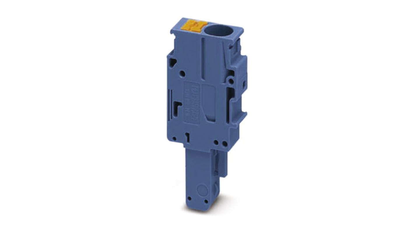 Bloque de terminal PCB Phoenix Contact de 1 vía, 32A, terminación Tornillo