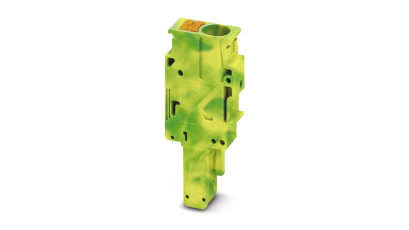 Conector modular Phoenix Contact serie PP-H 4/ 1 GNYE