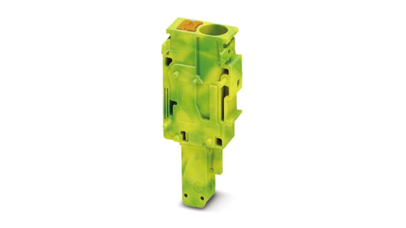 Conector modular Phoenix Contact serie PP-H 4/ 1-R GNYE