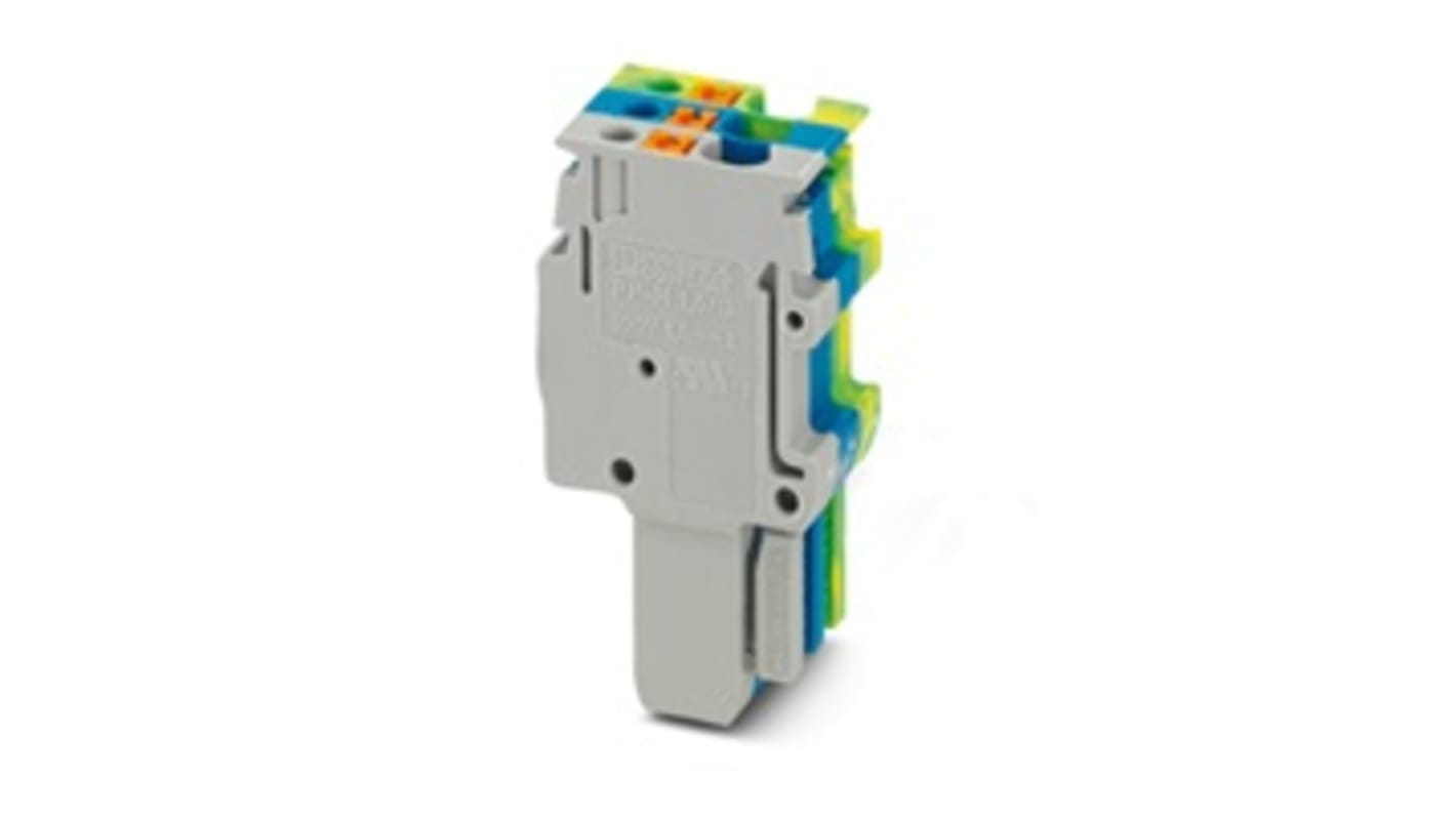 Connecteur modulaire Phoenix Contact, série PP-H 1.5/S/3 (1GY/1BU/1GNYE)