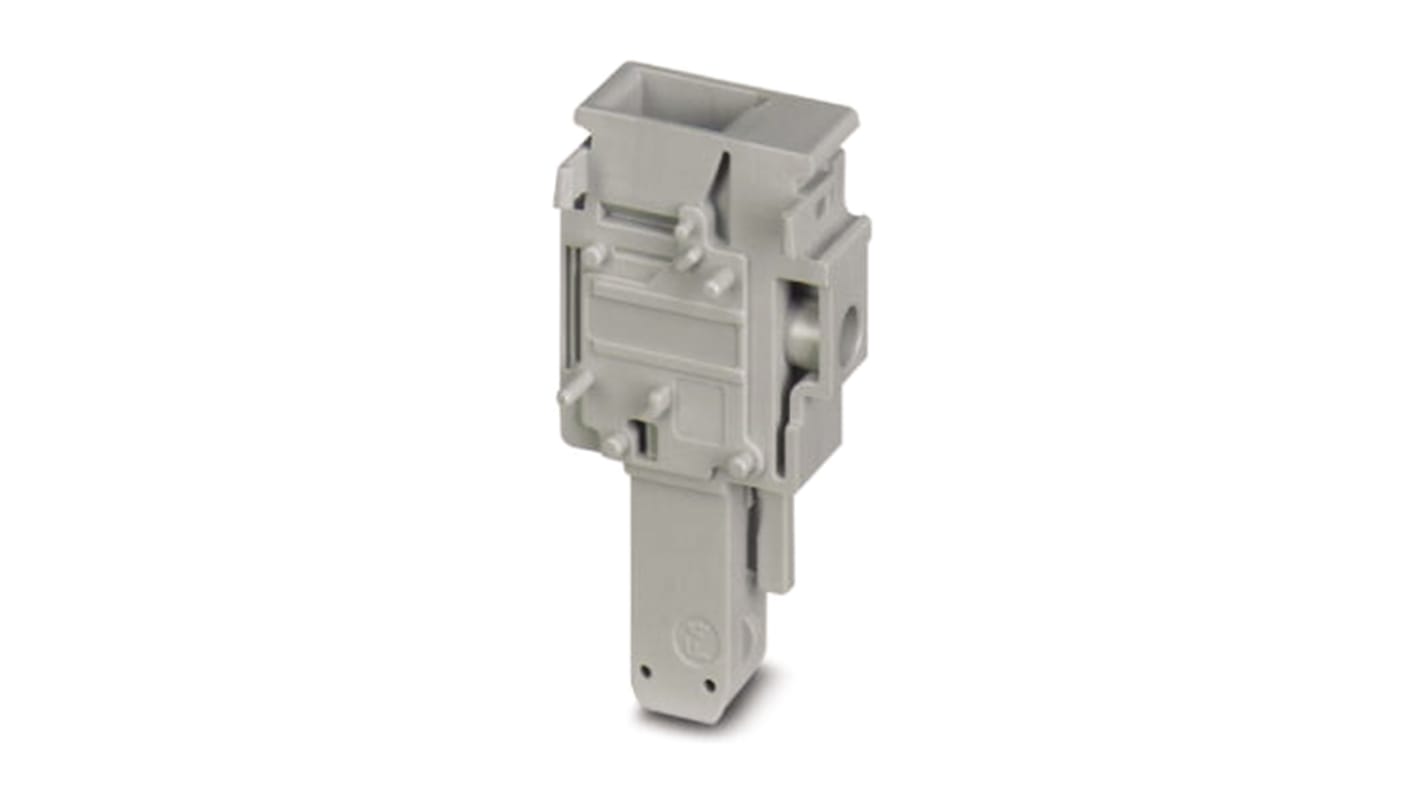 Phoenix Contact 1 Way Pluggable Terminal Block, Plug, Screw Termination