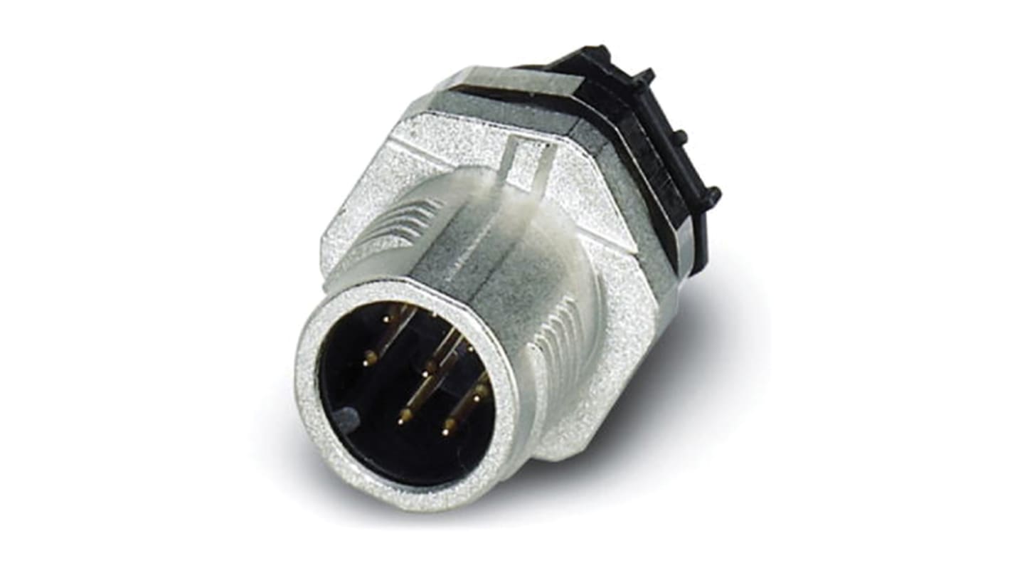 Conector circular Phoenix Contact de 8 vías hembra