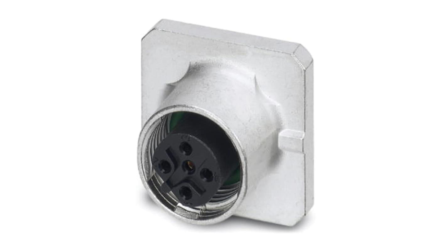 Phoenix Contact Circular Connector, 5 Contacts, M12 Connector, Female, IP67, SACC Series