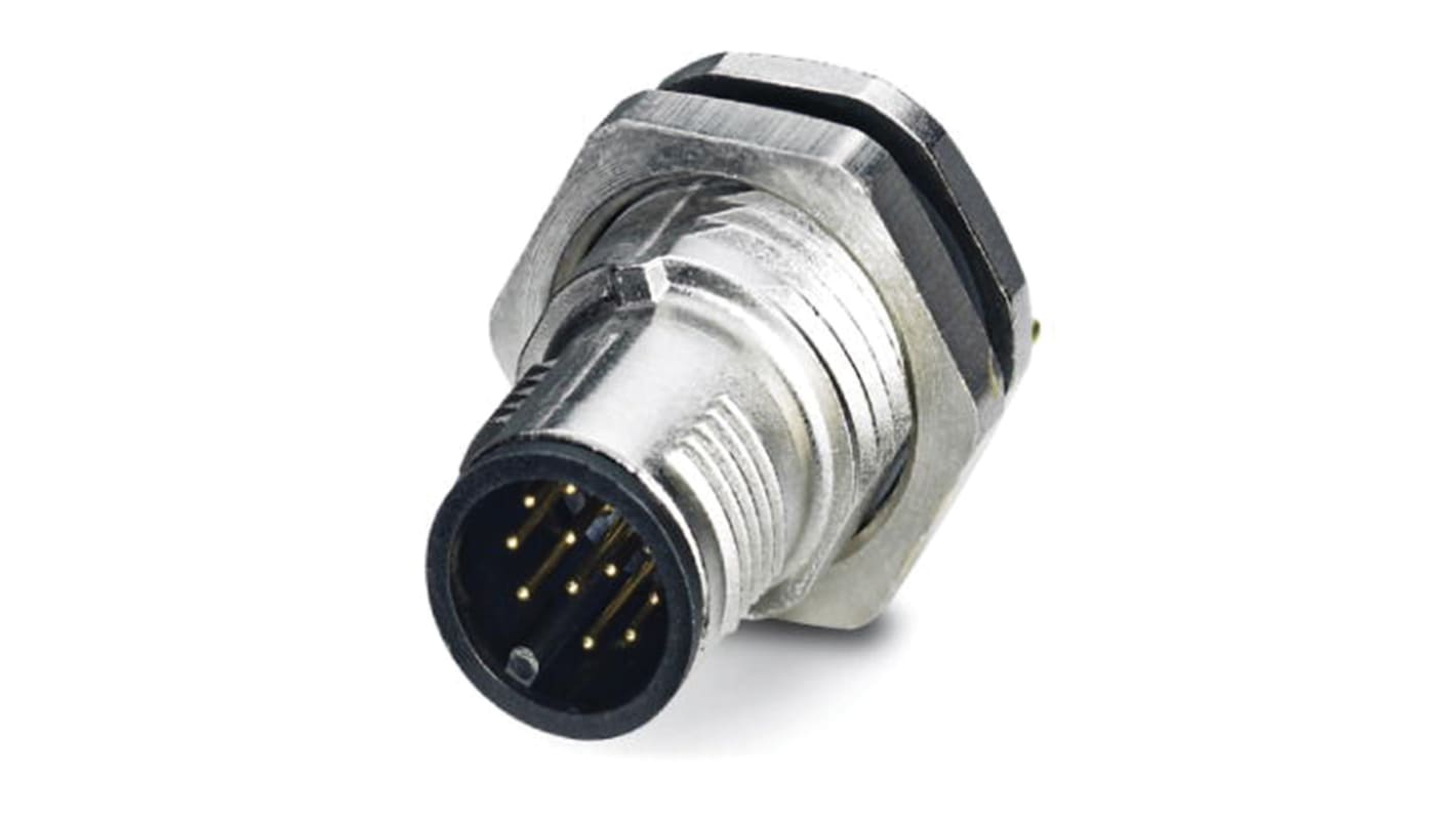 Phoenix Contact Circular Connector, 12 Contacts, M12 Connector