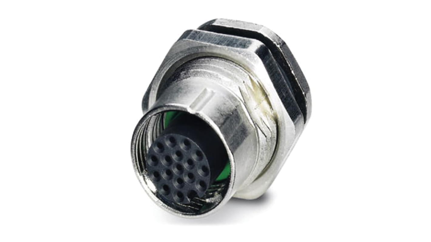 Phoenix Contact Circular Connector, 17 Contacts, M12 Connector