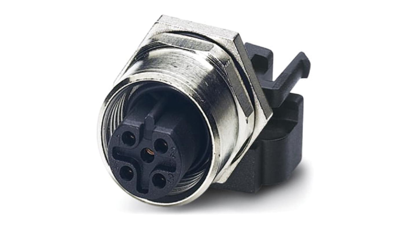 Phoenix Contact Circular Connector, 5 Contacts, M12 Connector, Female, IP67, SACC Series