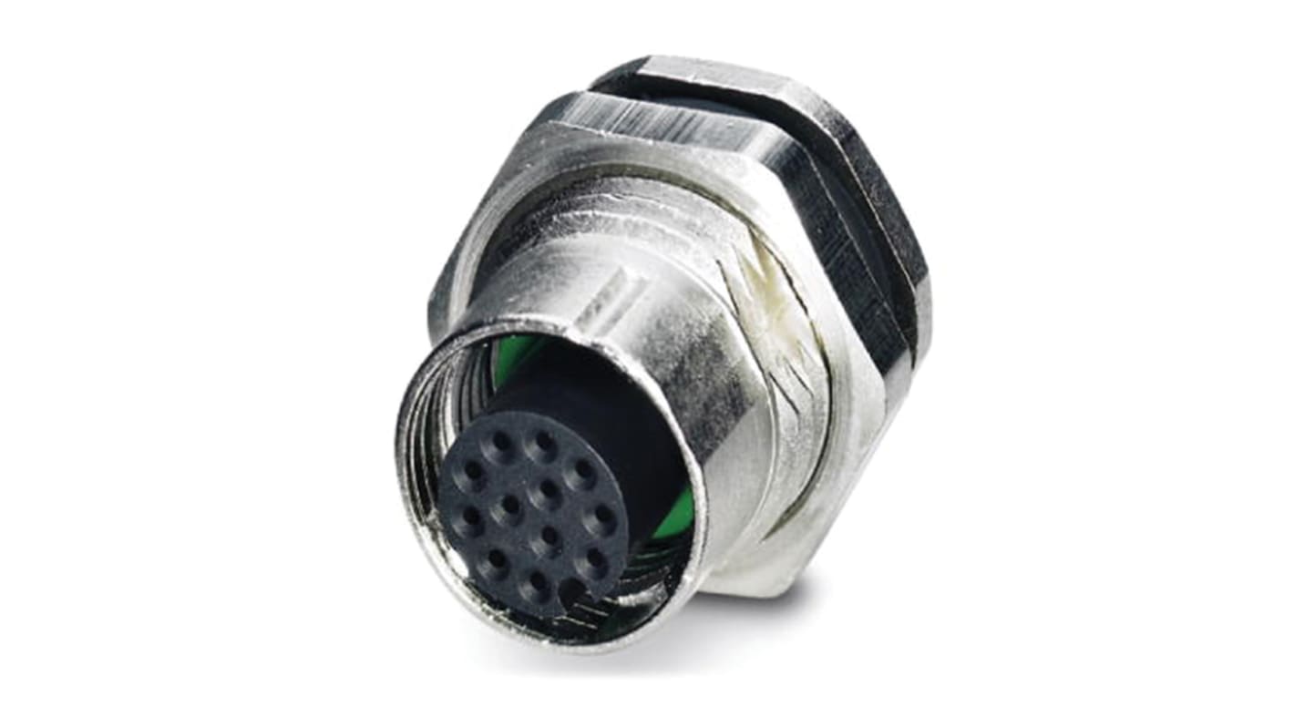 Phoenix Contact Circular Connector, 12 Contacts, M12 Connector